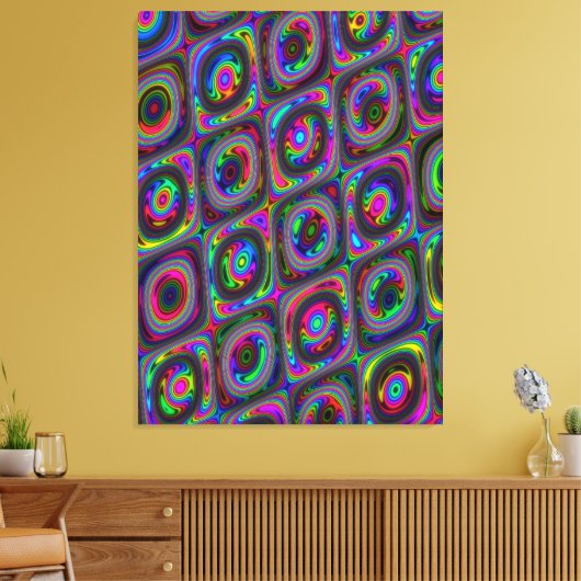 Quantum Physics Spectral Colour Shifting  Leinwanddruck (Insitu (Wohnzimmer))