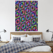 Quantum Physics Spectral Colour Shifting  Leinwanddruck (Insitu (Schlafzimmer))