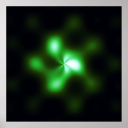 Quantum Physics Superposition  Poster (Vorne)