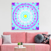 Quantum-Physik-Mandala-Muster Leinwanddruck (Insitu (Wohnzimmer))