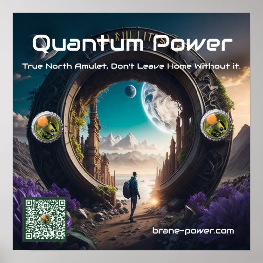 Quantum Power-True North Amulet Poster (Vorne)