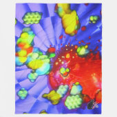 Quantum Quietude Fleece Blanket (Vorderseite)
