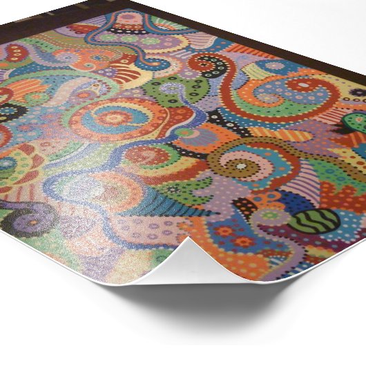 Quantum Strands Fotodruck (Ecke)