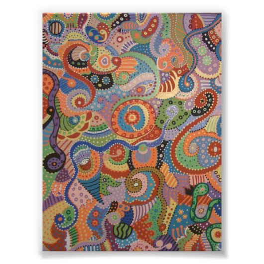 Quantum Strands Fotodruck (Vorne)