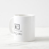 Quantum-Superposition Kaffeetasse (Vorderseite Links)