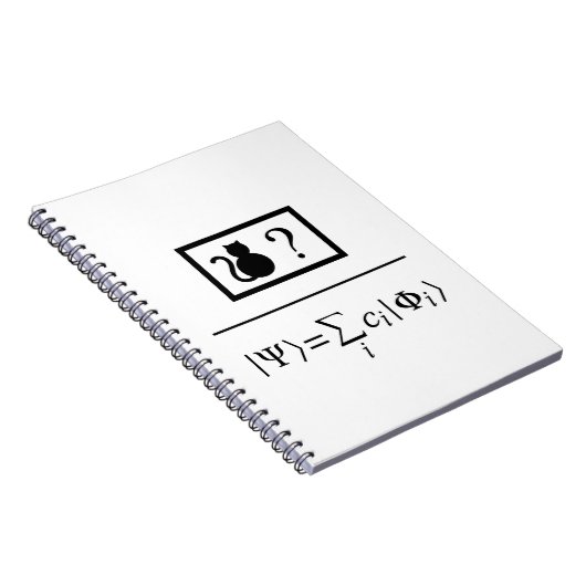 Quantum-Superposition Notizblock (Rechte Seite)