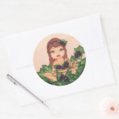 Quantum Süsse Weintrauben Sticker (Umschlag)