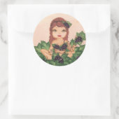 Quantum Süsse Weintrauben Sticker (Tasche)