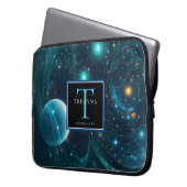 Quantum Twilight Laptopschutzhülle (Vorderseite Links)