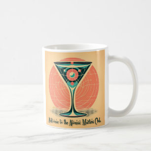 Quantum-Verschränkung Atomic Martini Club Cocktail Kaffeetasse