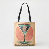 Quantum-Verschränkung Atomic Martini Club Cocktail Tasche (Vorderseite)