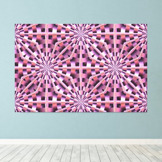 Quantum Weave 1 Leinwanddruck (Insitu (Holzboden))