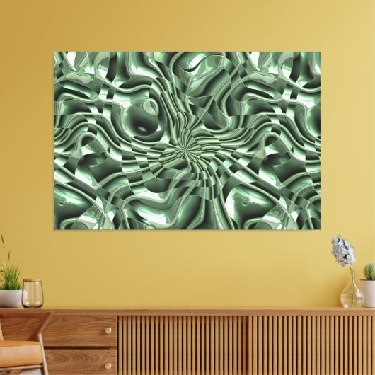 Quantum Weave 2 Leinwanddruck (Insitu (Wohnzimmer))