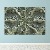 Quantum Weave 3 Leinwanddruck (Insitu (Holzboden))