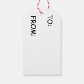 Quantum Weave Geschenkanhänger (Rückseite)