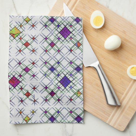 Quantum Weave Geschirrtuch (Viertel Falte)