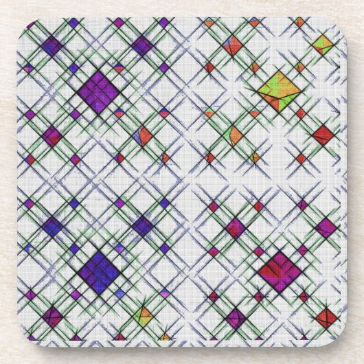 Quantum Weave Getränkeuntersetzer (Vorderseite)