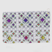 Quantum Weave Golfhandtuch (Horizontal)