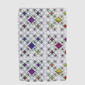 Quantum Weave Golfhandtuch (Vorderseite)