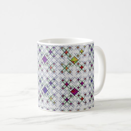 Quantum Weave Kaffeetasse (VorderseiteRechts)