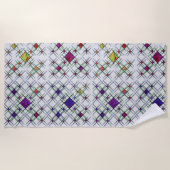 Quantum Weave Strandtuch (Vorderseite)