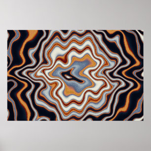 Quantumphysik-Acrylgemälde Poster