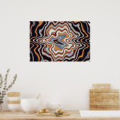 Quantumphysik-Acrylgemälde  Poster (Küche)