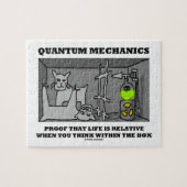 Quantums-Mechaniker-Beweis, dass das Leben relativ Puzzle (Horizontal)