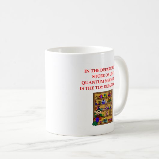 QUANTUMS-Mechaniker Kaffeetasse (VorderseiteRechts)