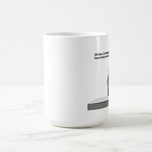 Quantums-Mechaniker Kaffeetasse (Mittel)