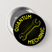 Quantums-Mechaniker-Knöpfe Button (Vorne & Hinten)