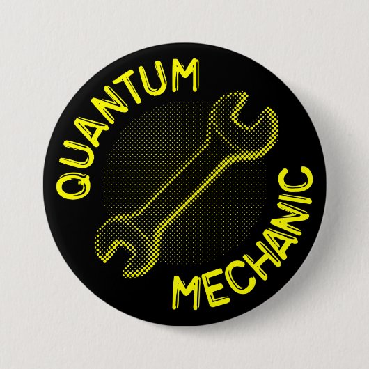 Quantums-Mechaniker-Knöpfe Button (Vorderseite)
