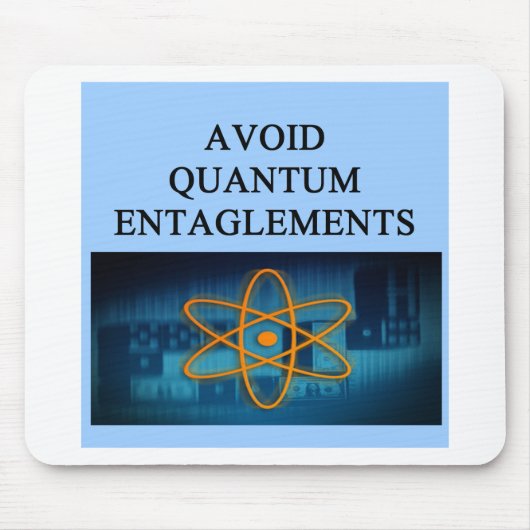 QUANTUMS-Mechaniker Mousepad (Vorne)