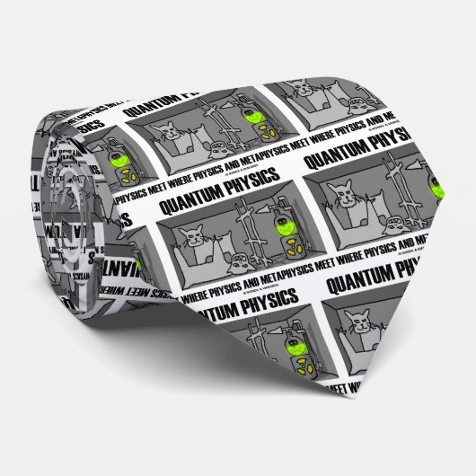 Quantums-Physik, wo Physik und Metaphysik sich Krawatte (Gerollt)