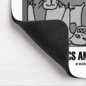 Quantums-Physik, wo Physik und Metaphysik sich Mousepad (Ecke)