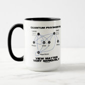 Quantums-Physiker-Ansicht-Angelegenheit sehr Tasse (Links)