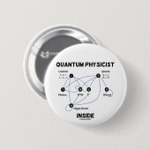 Quantums-Physiker-Innere (Higgs Feld Higgs Boson) Button (Vorne & Hinten)