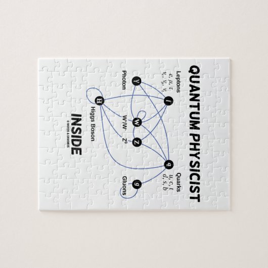 Quantums-Physiker-Innere (Higgs Feld Higgs Boson) Puzzle (Horizontal)