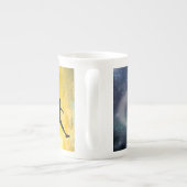 Quantums-Sprungs-Chinaschale Porzellantasse (Rückseite)