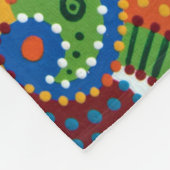 Quantums-Stränge Fleecedecke (Ecke)