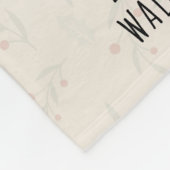 Quarantäne 2020 Gedenkfeier Weihnachten Fleecedecke (Ecke)