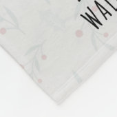 Quarantäne 2020 Gedenkfeier Weihnachten Fleecedecke (Ecke)