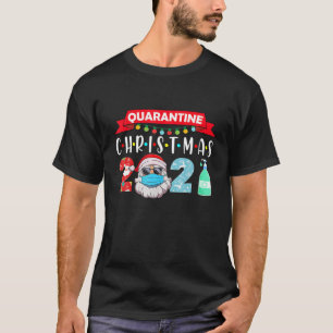 Quarantäne 2021 Funny Christmas Pajama für Familie T-Shirt