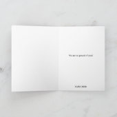 Quarantäne-Abschluss-Karte Karte (Innenseite)