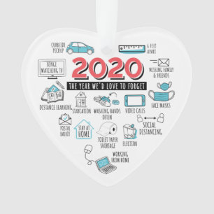 Quarantäne Aktivitäten 2020 Weihnachtsfeiertag Ornament