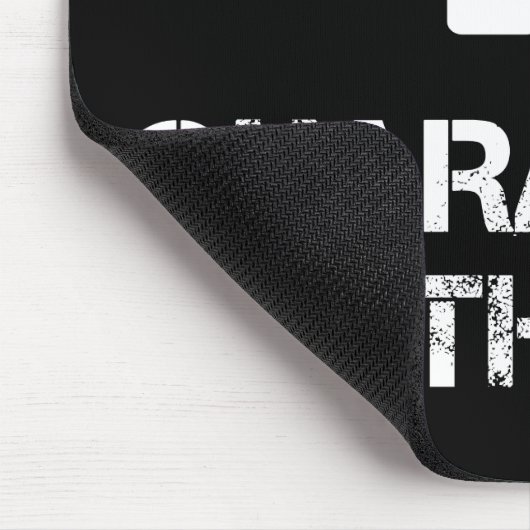 Quarantäne bei mir mousepad (Ecke)