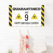 Quarantäne Birthday Banner (Insitu)