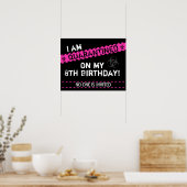 Quarantäne Birthday Poster (Küche)