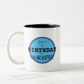 Quarantäne Birthday Tasse (Links)