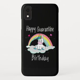 Quarantäne Birthday Unicorn Regenbogen Case-Mate iPhone Hülle